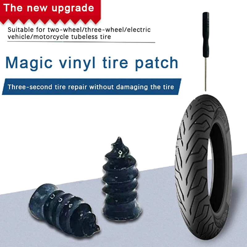 20pcs Car Motorcycle Vacuum Tyre Repair Nails Truck Scooter Bike Tire Puncture Repair Tools Rubber Nails Tire Accessories
20pcs Car Motorcycle Vacuum Tyre Repair Nails Truck Scooter Bike Tire Puncture Repair Tools Rubber Nails Tire Accessories