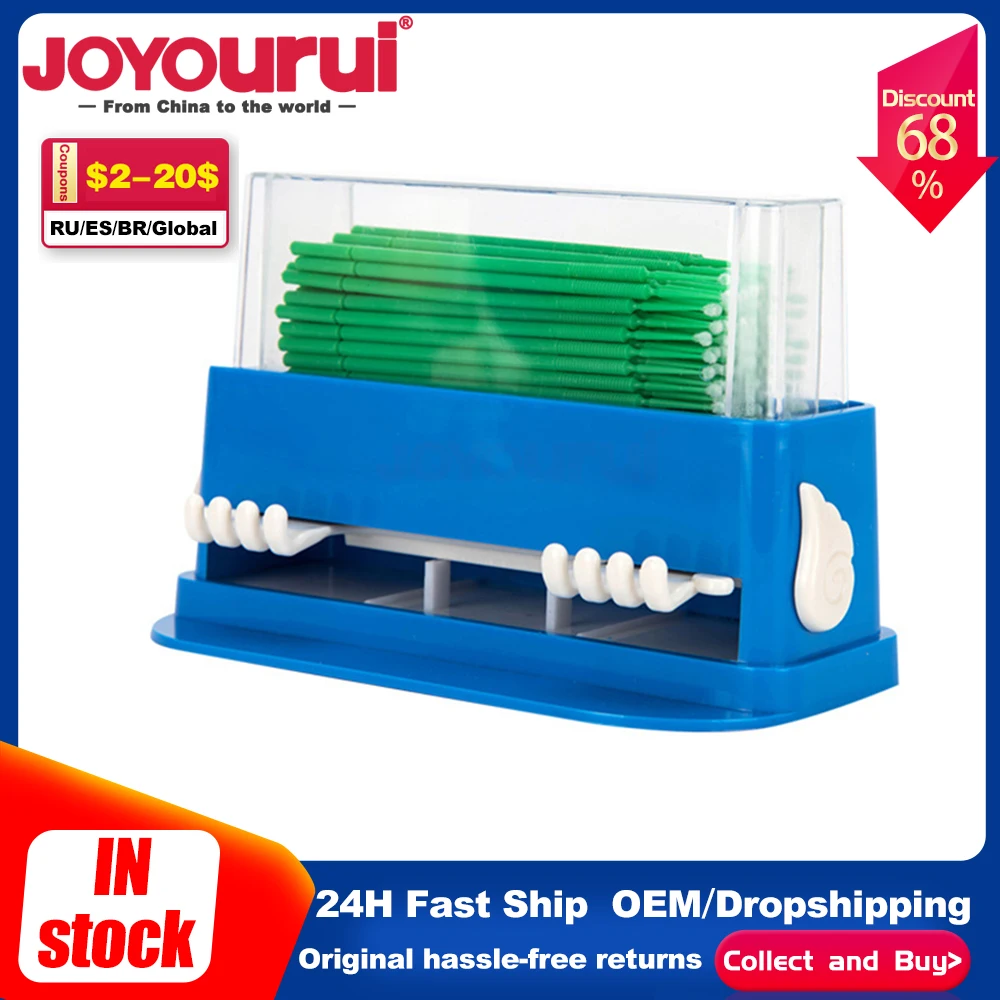 Dental Micro Applicator Dispenser Holder Disposable Swab Eyebrow Eyelash Extension Storage Box Brush Dentistry Odontologia
Dental Micro Applicator Dispenser Holder Disposable Swab Eyebrow Eyelash Extension Storage Box Brush Dentistry Odontologia