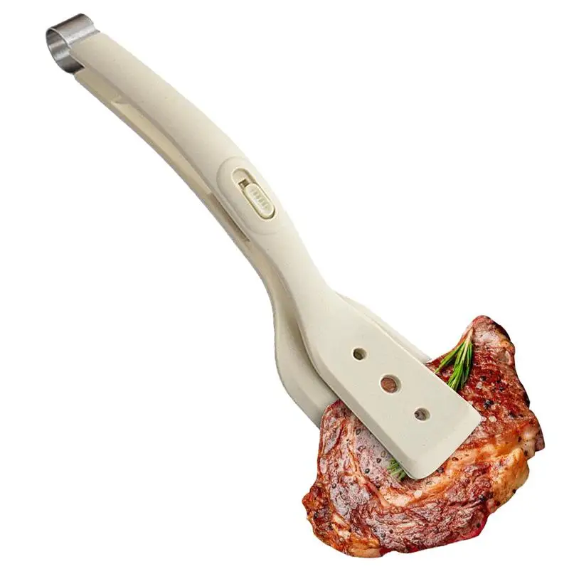 Silicone Tongs Silicone Spatula Clip Kitchen Two-in-one Fish Spatula Clip Steak Clip Household Non-stick Pan Comfortable Handle
Silicone Tongs Silicone Spatula Clip Kitchen Two-in-one Fish Spatula Clip Steak Clip Household Non-stick Pan Comfortable Handle