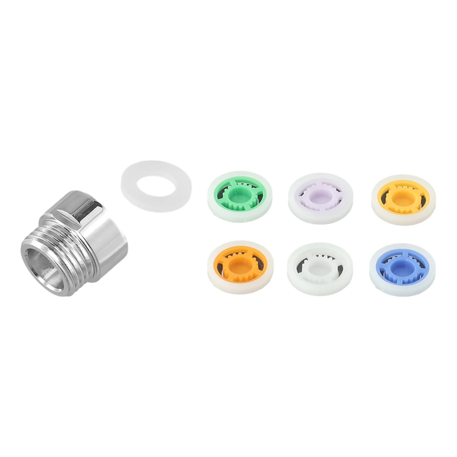 New Practical Quality Water Saving Cores For Kitchen Improvement Limiter Pad Restrictor Set 6 Different 8pcs/set
New Practical Quality Water Saving Cores For Kitchen Improvement Limiter Pad Restrictor Set 6 Different 8pcs/set