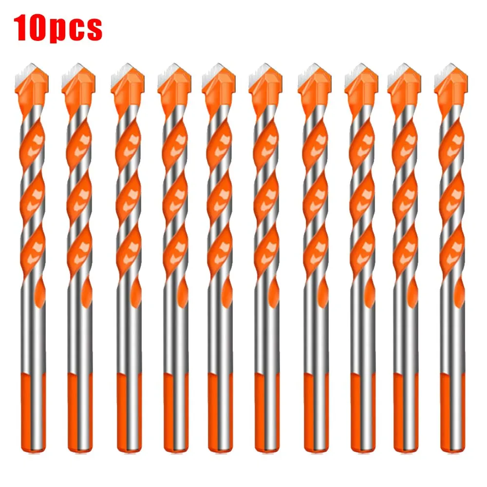 10pcs Triangle Drill Bit Alloy Head Drill Set For Drilling Ceramic Tile Glass Brick Wall Wood Hand/electric Drill Parts
10pcs Triangle Drill Bit Alloy Head Drill Set For Drilling Ceramic Tile Glass Brick Wall Wood Hand/electric Drill Parts