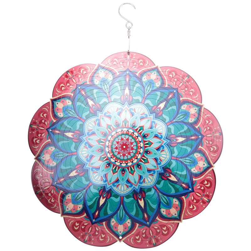 3D Wind Spinner Design 12Inch Garden Laser Cut Hanging Wind Spinners Metal Kinetic Yard Art Deco Indoor/Outdoor Décor Durable
3D Wind Spinner Design 12Inch Garden Laser Cut Hanging Wind Spinners Metal Kinetic Yard Art Deco Indoor/Outdoor Décor Durable