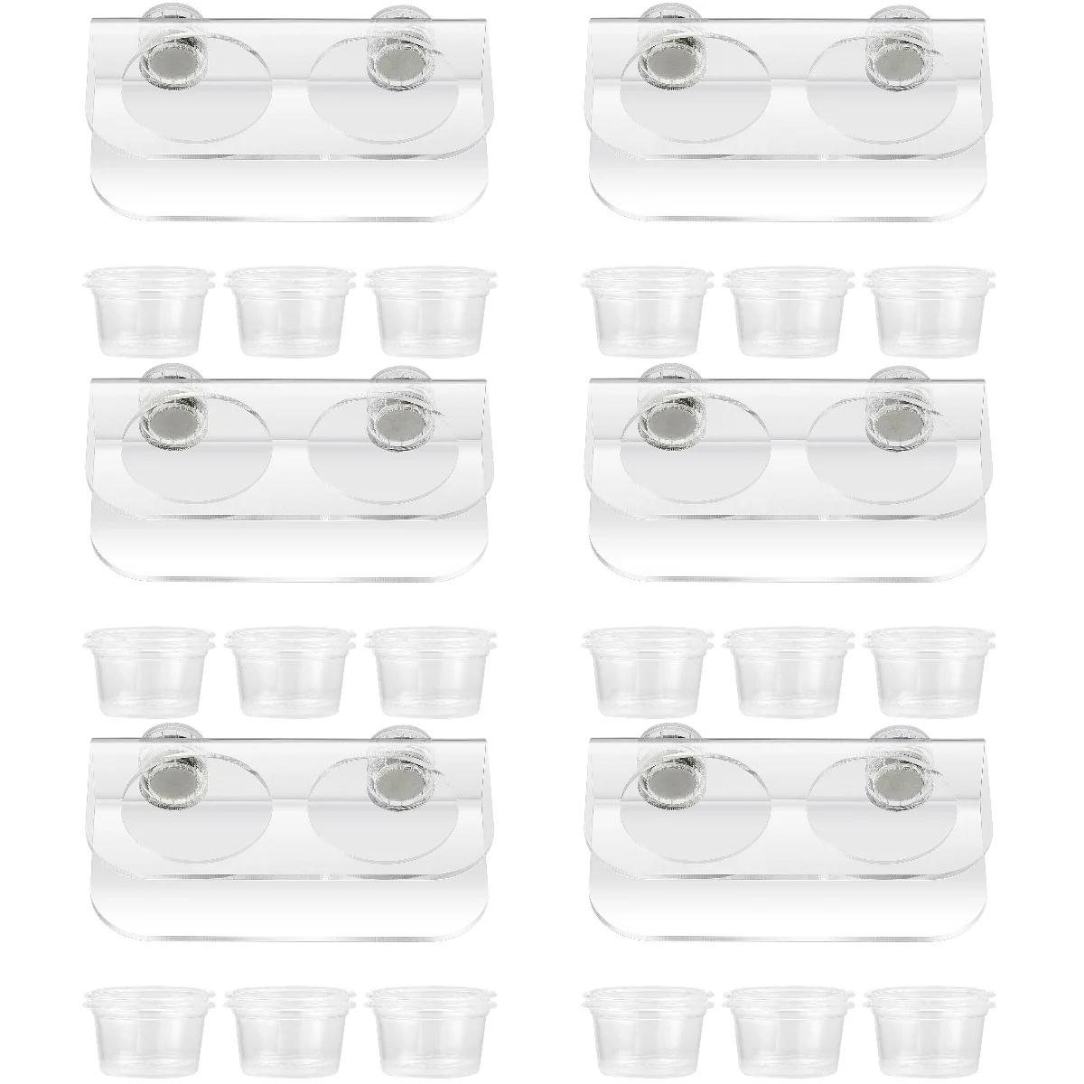 6pcs POPETPOP Reptile Feeding Dish Water Food Cups Gecko Feeder Cups with 10 Bowls
6pcs POPETPOP Reptile Feeding Dish Water Food Cups Gecko Feeder Cups with 10 Bowls
