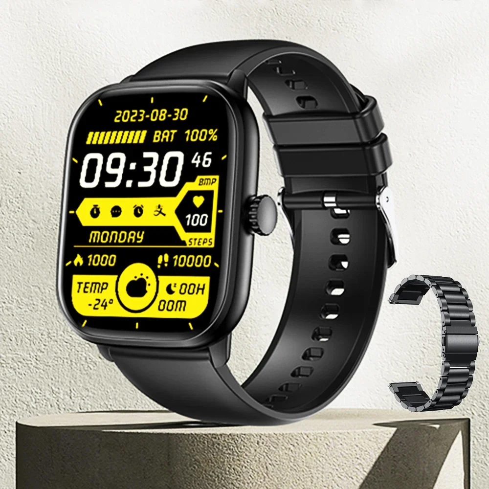 Smart Watch 2024 Bluetooth Call Music Smart Watches For Men 2.01" Full Touch Dial Fitness Tracker Waterproof Smartwatch
Smart Watch 2024 Bluetooth Call Music Smart Watches For Men 2.01" Full Touch Dial Fitness Tracker Waterproof Smartwatch