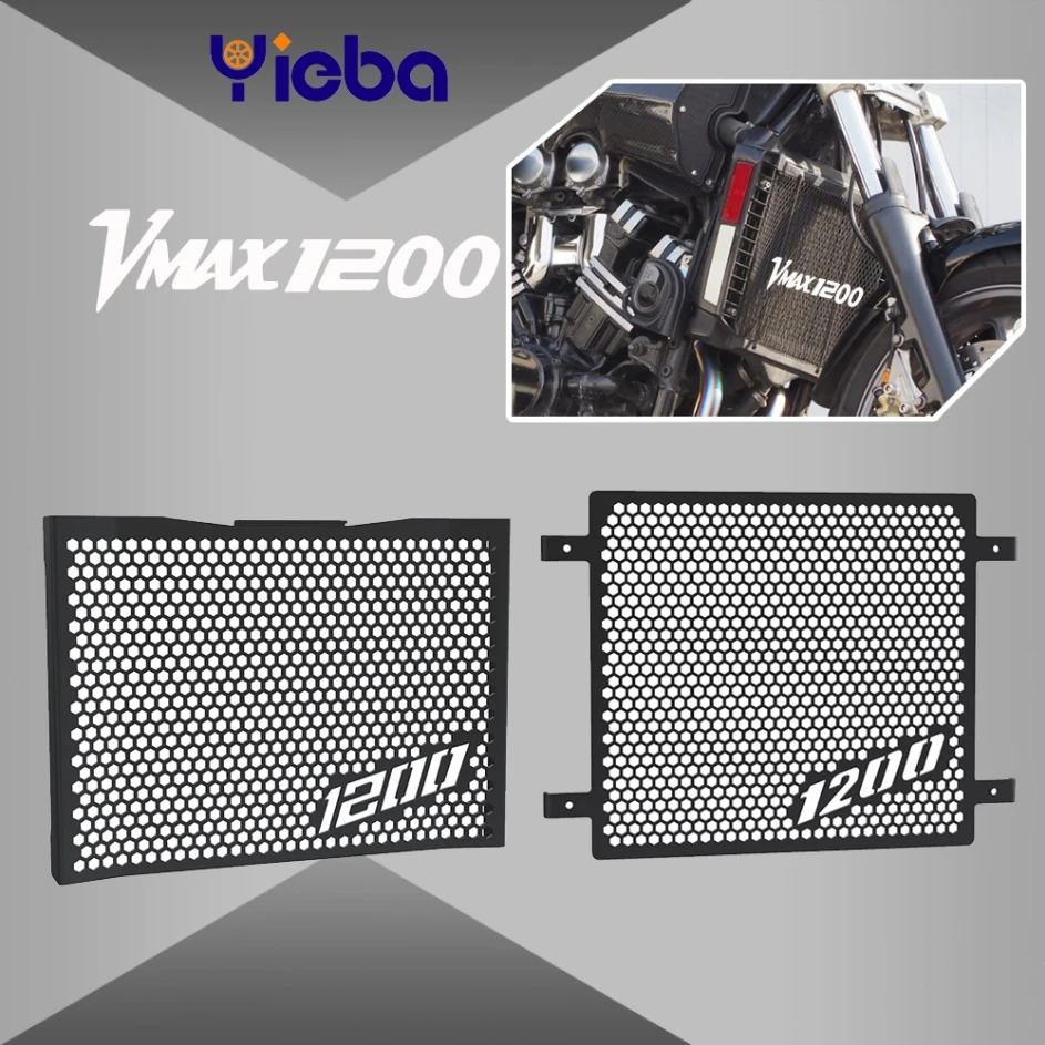 

Radiator Grille Guard Protector Cover FOR YAMAHA VMAX/V-MAX 1200 Motorcycle 1985-2007 2006 2005 2004 2003 2002 2001 2000 1999 98