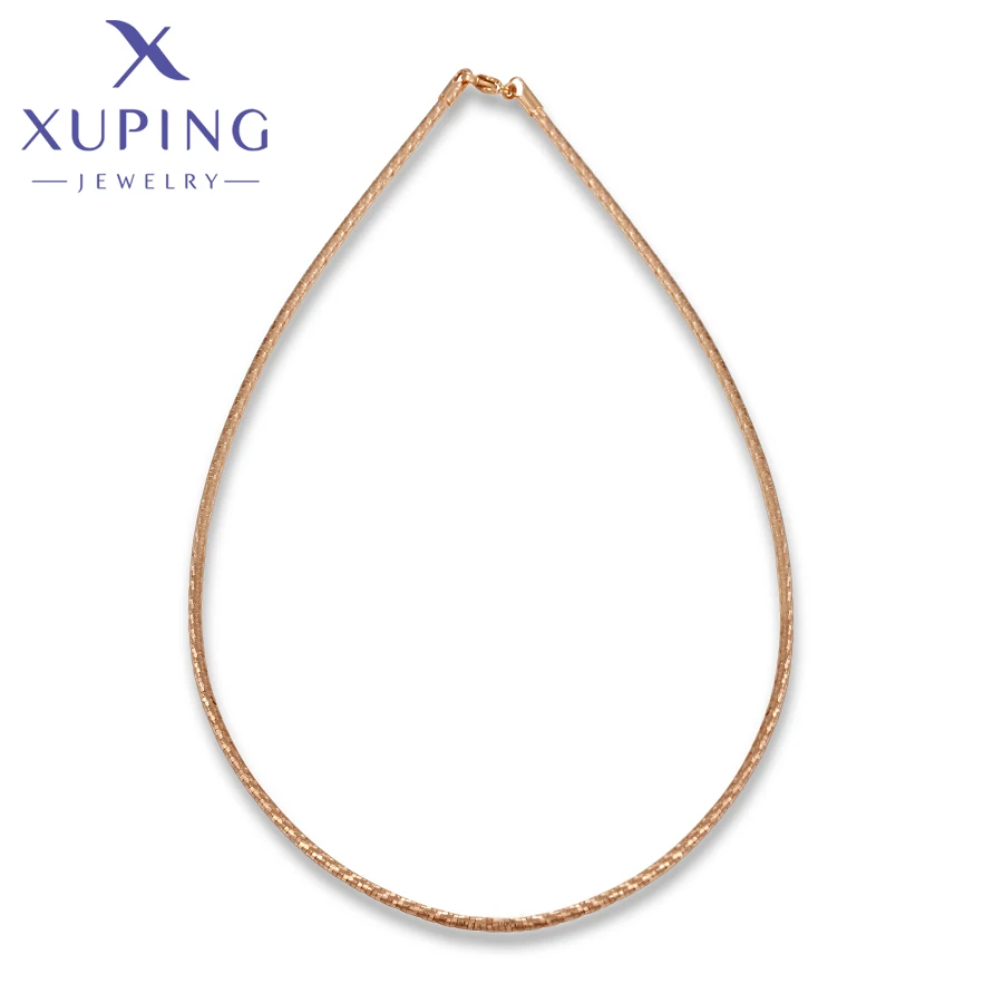 Xuping Jewelry European Fashion Charm Style Summer Chain Choker Necklace Women Girls Valentine's Day Exquisite Gift X000467003
Xuping Jewelry European Fashion Charm Style Summer Chain Choker Necklace Women Girls Valentine's Day Exquisite Gift X000467003