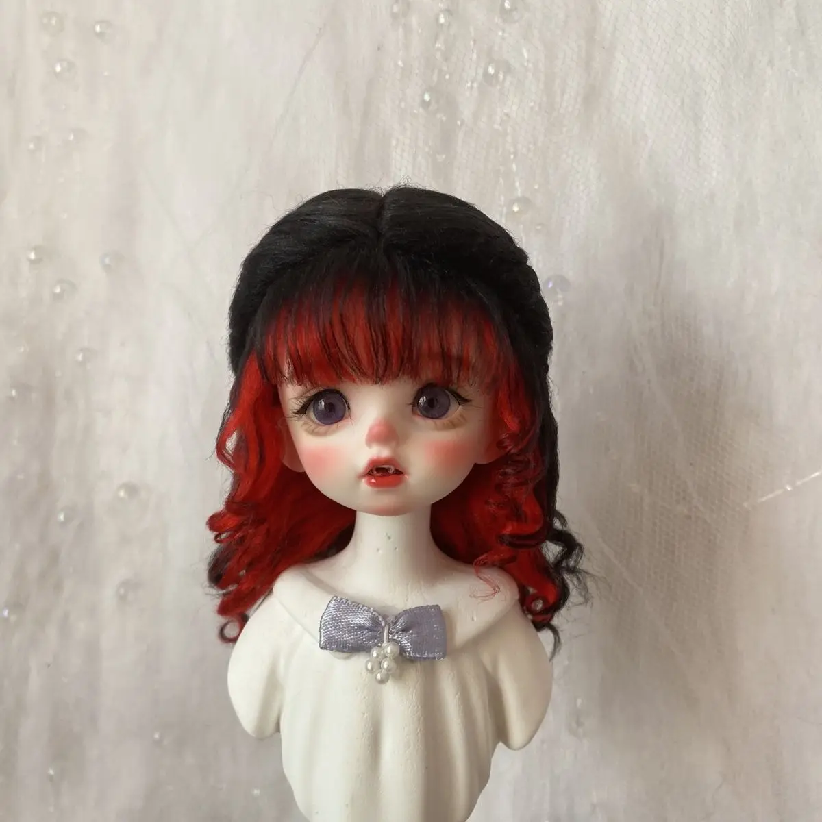 Doll Wig for 1/4 1/5 1/8 Bjd Doll Ob11 Splicing Colors Hair Diy Girl Toys Dress Up Play House Gift Doll Accessories, No Doll
Doll Wig for 1/4 1/5 1/8 Bjd Doll Ob11 Splicing Colors Hair Diy Girl Toys Dress Up Play House Gift Doll Accessories, No Doll