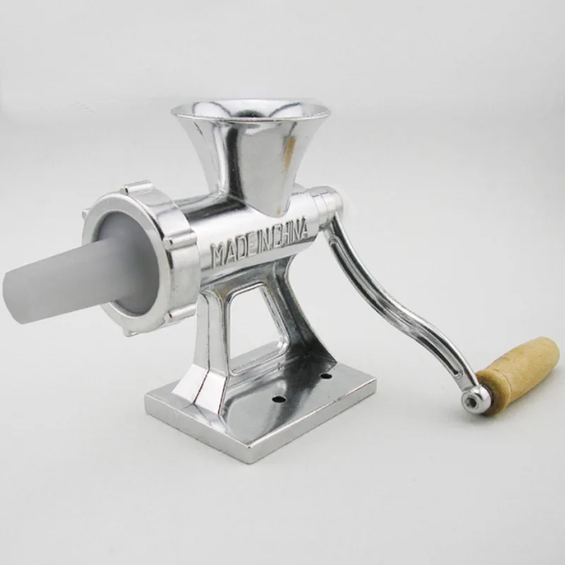 1 Pc Multifunctional Manual Meat Grinder Aluminum Alloy Hand Sausage Enema Machine Chili Grinder Sausage Stuffing Machine
1 Pc Multifunctional Manual Meat Grinder Aluminum Alloy Hand Sausage Enema Machine Chili Grinder Sausage Stuffing Machine
