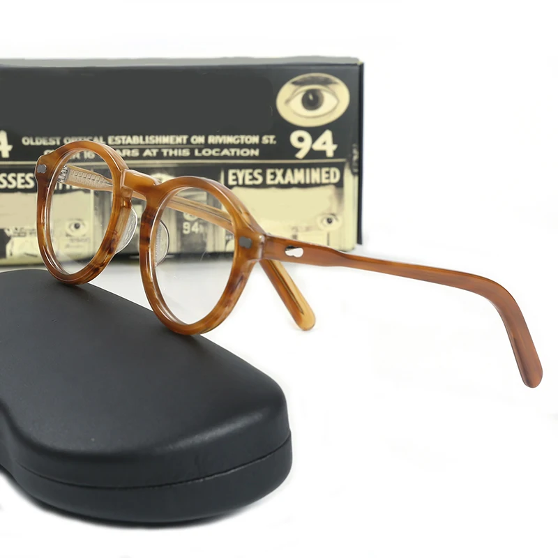 Men's Spectacle Frame Johnny Depp Miltzen Style Glasses Transparent Lens Brand designer Computer Male Vintage Eyeglasses
Men's Spectacle Frame Johnny Depp Miltzen Style Glasses Transparent Lens Brand designer Computer Male Vintage Eyeglasses