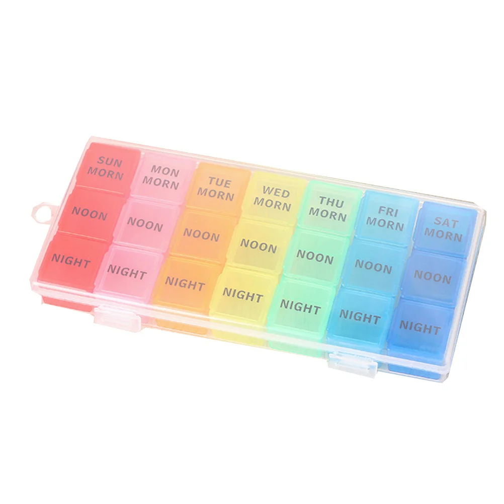 Weekly Days Box Compartments Organizer Plastic Medicine Storage Monthly Organizer Cutter Drug Case
Weekly Days Box Compartments Organizer Plastic Medicine Storage Monthly Organizer Cutter Drug Case