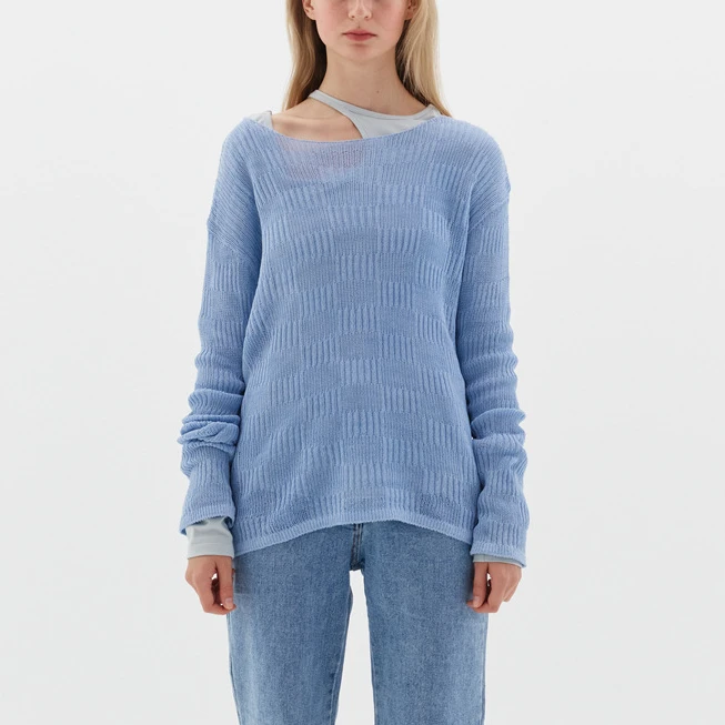Women's Tops, Round Neck Loose Cotton Shirts, Slightly See-through Pullovers, Can Be Layered with Thin Tops 2024 Ss New Women's
Women's Tops, Round Neck Loose Cotton Shirts, Slightly See-through Pullovers, Can Be Layered with Thin Tops 2024 Ss New Women's