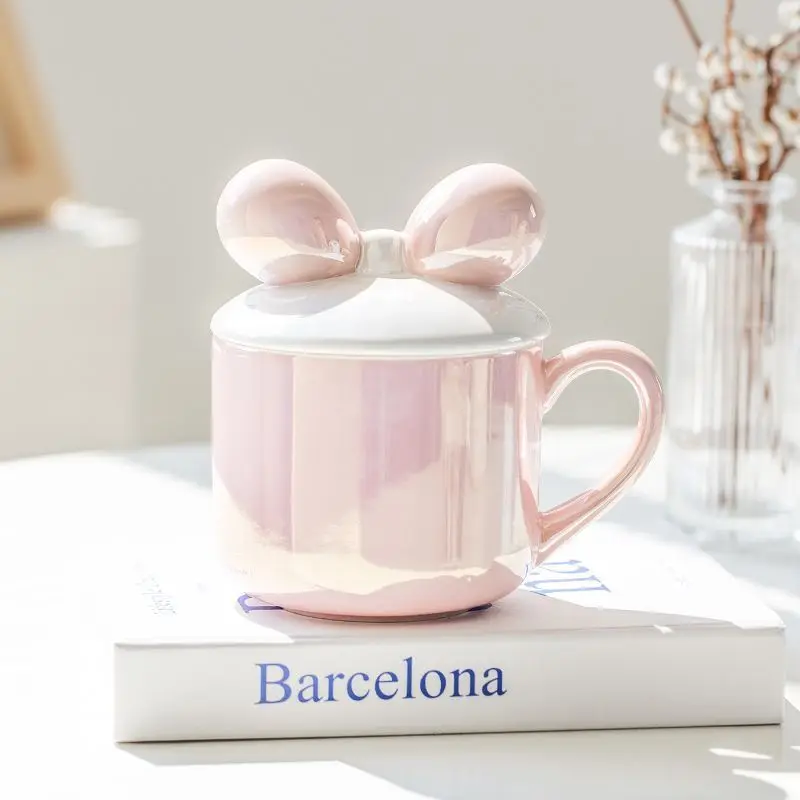 Bow Cup with Straw Light Luxury High-End Mug with Lid Drinking Cup Good-looking Double Layer Insulated Cup Office
Bow Cup with Straw Light Luxury High-End Mug with Lid Drinking Cup Good-looking Double Layer Insulated Cup Office
