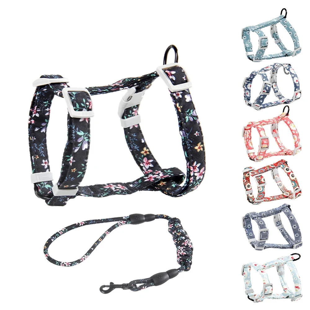 Adjustable Cat Harness Cotton Strap Collar with Leash,Cats Outdoor Walking Escape Proof H-Shaped Vest for Large Small Cats,dogs
Adjustable Cat Harness Cotton Strap Collar with Leash,Cats Outdoor Walking Escape Proof H-Shaped Vest for Large Small Cats,dogs