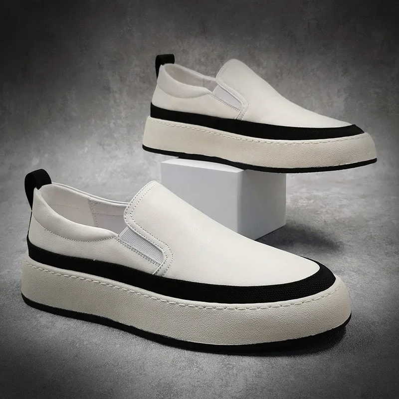 2023 Fashion New Men's Genuine Leather Loafers Casual Shoes Korean Version Versatile Flat Bottom Breathable Men's Sports Shoes
2023 Fashion New Men's Genuine Leather Loafers Casual Shoes Korean Version Versatile Flat Bottom Breathable Men's Sports Shoes