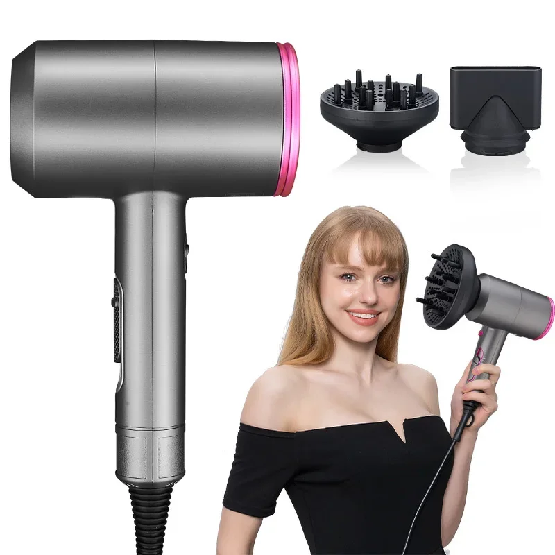 Salon Hair Dryer Blow Dryer Negative Ionic Professional Dryer Powerful Hairdryer Travel Homeuse Dryer Hot Cold Wind Dryer
Salon Hair Dryer Blow Dryer Negative Ionic Professional Dryer Powerful Hairdryer Travel Homeuse Dryer Hot Cold Wind Dryer