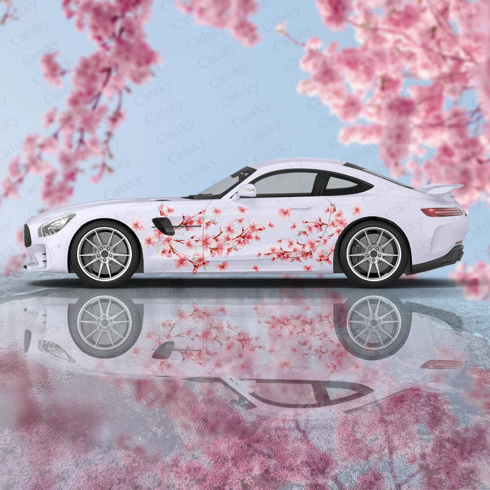 Pink Flower Printing Custom Car Sticker Decal Hood Door Body Vinyl Sticker Graphic Wrap New Car Sticker Decoration Accessories
Pink Flower Printing Custom Car Sticker Decal Hood Door Body Vinyl Sticker Graphic Wrap New Car Sticker Decoration Accessories