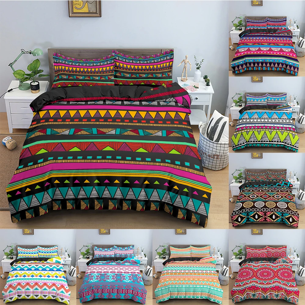 Bohemian Bedding Set Ethnic Style Duvet Cover Floral Comforter Covers Single Twin King Size Quilt Cover With Pillowcase 2/3PCS
Bohemian Bedding Set Ethnic Style Duvet Cover Floral Comforter Covers Single Twin King Size Quilt Cover With Pillowcase 2/3PCS