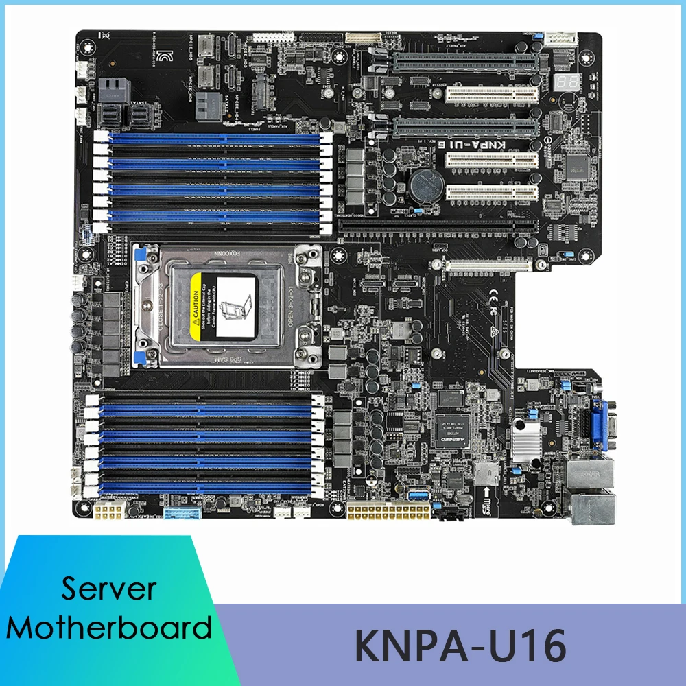 Материнская плата для сервера ASUS KNPA-U16 с поддержкой EPYC 7000 M.2 6 * NVMe SSD
Материнская плата для сервера ASUS KNPA-U16 с поддержкой EPYC 7000 M.2 6 * NVMe SSD