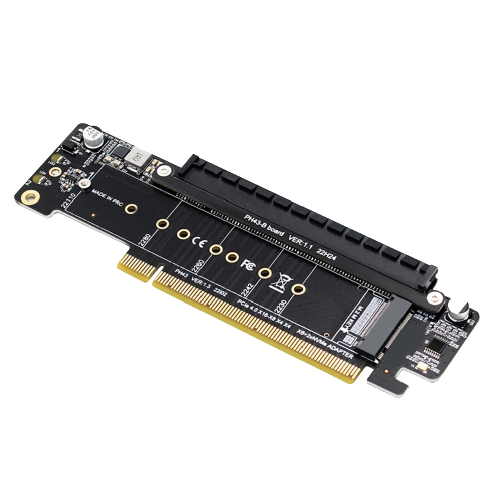 PCIE 1,2-канальный разветвитель, плата расширения 8 + 4 + 4, гипер Ultra Quad VROC M.2 NVMe порт, карта расширения
PCIE 1,2-канальный разветвитель, плата расширения 8 + 4 + 4, гипер Ultra Quad VROC M.2 NVMe порт, карта расширения