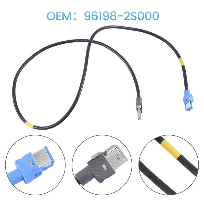 1 PCS USB+IPDO Navigation Interface Cable Black ABS For Hyundai TUCSON IX35 FUEL CELL 2010-2016 For KIA 96198-2S000
1 PCS USB+IPDO Navigation Interface Cable Black ABS For Hyundai TUCSON IX35 FUEL CELL 2010-2016 For KIA 96198-2S000