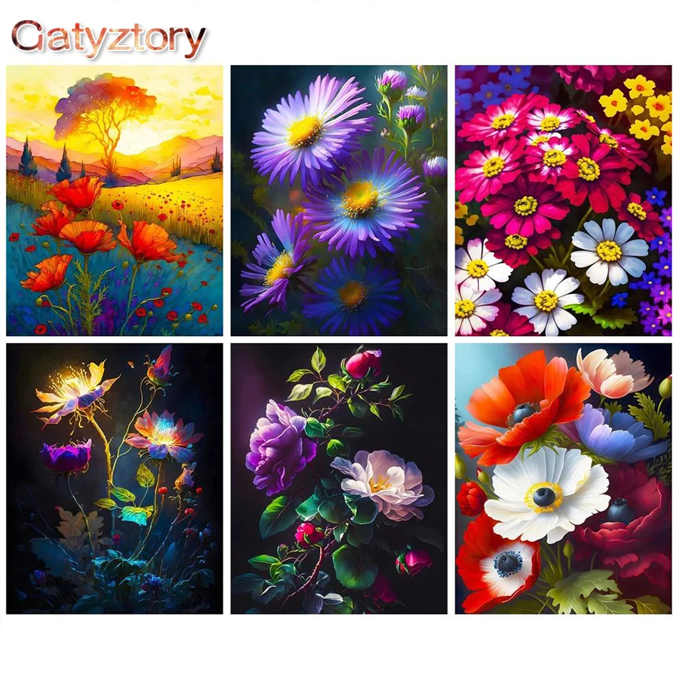 GATYZTORY DIY Painting By Numbers Wild Flower Landscape For Adults Kits HandPainted Coloring By Numbers Acrylic Paints Home Deco
GATYZTORY DIY Painting By Numbers Wild Flower Landscape For Adults Kits HandPainted Coloring By Numbers Acrylic Paints Home Deco