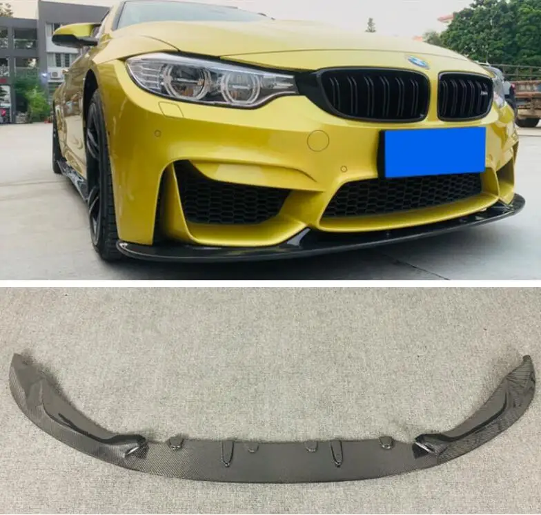 REAL CARBON FIBER Front Bumper Lip Splitters Cup Flaps Cover For BMW F80 F82 F83 M3 M4 2014-2020 3D STYLE
REAL CARBON FIBER Front Bumper Lip Splitters Cup Flaps Cover For BMW F80 F82 F83 M3 M4 2014-2020 3D STYLE