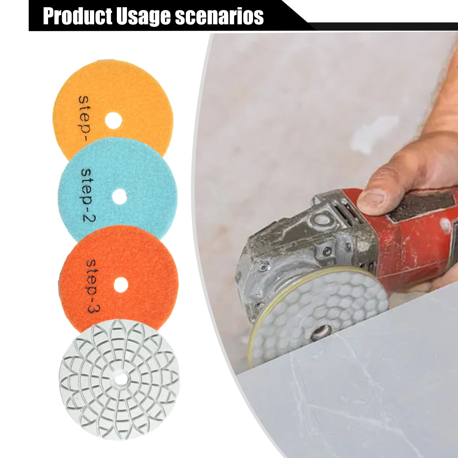 Polishing Tool Polishing Pads 1#/2#/3# 3PCS 80mm Diamond Diamond + Resin Powder Dry/wet Polishing Pads High Quality
Polishing Tool Polishing Pads 1#/2#/3# 3PCS 80mm Diamond Diamond + Resin Powder Dry/wet Polishing Pads High Quality