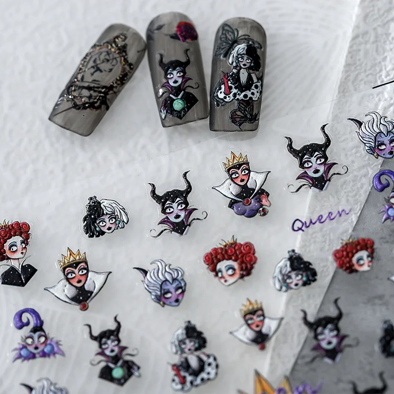 1 Sheet 5D Realistic Relief Halloween Evil Queen Zombie Bride Ghost Princess Adheisve Nail Art Stickers Decals Manicure Charms
1 Sheet 5D Realistic Relief Halloween Evil Queen Zombie Bride Ghost Princess Adheisve Nail Art Stickers Decals Manicure Charms