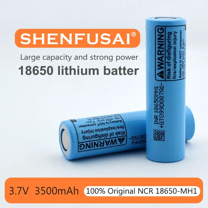 3.7V 3500mAh 18650 MH1 lithium battery with large capacity, used for wireless mouse, alarm clock, game console, flashlight,
3.7V 3500mAh 18650 MH1 lithium battery with large capacity, used for wireless mouse, alarm clock, game console, flashlight,
