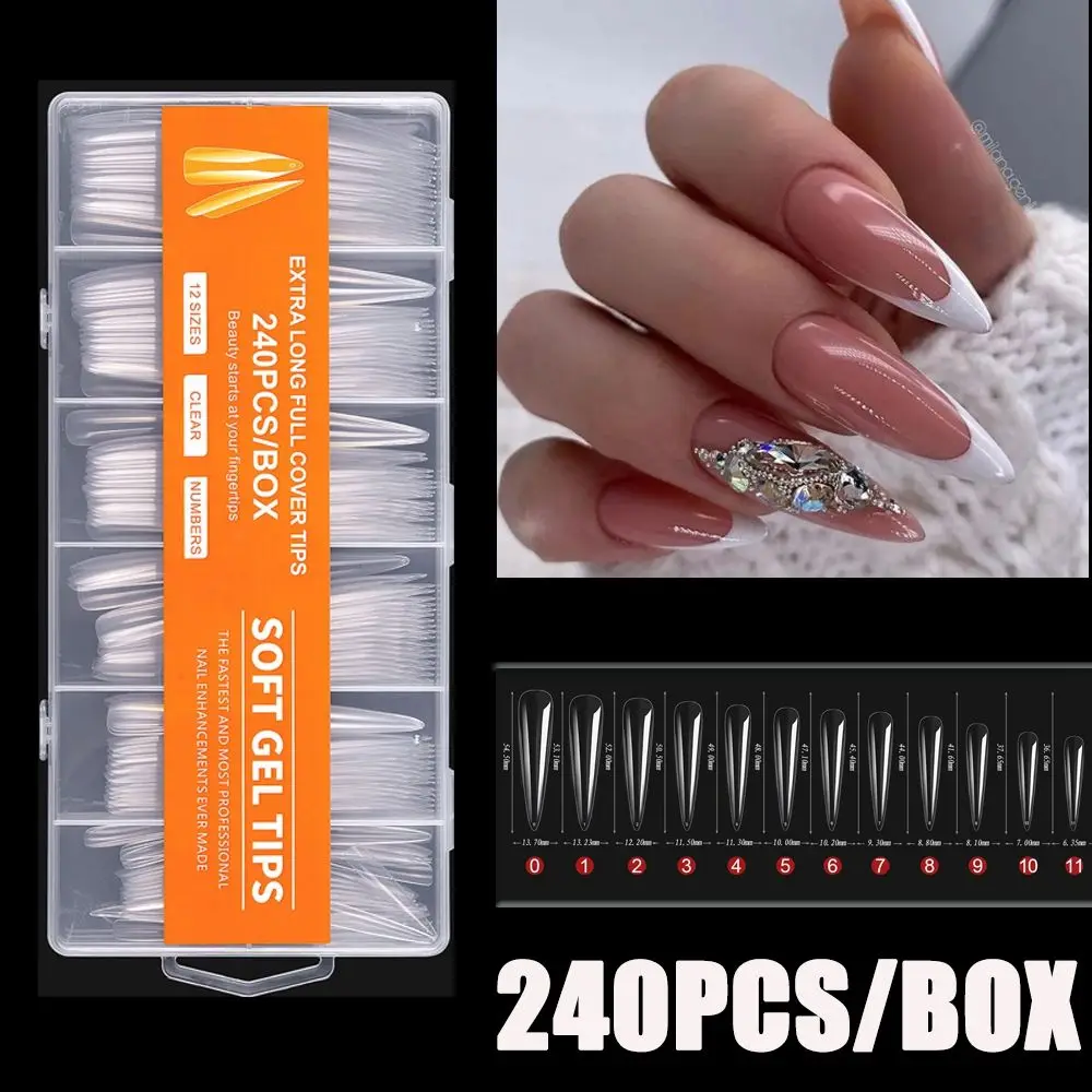 Artificial Manicure Tips Full/Half Cover Long Coffin C Curved Square Stiletto Nail Art Fake Nails Acrylic False Nails
Artificial Manicure Tips Full/Half Cover Long Coffin C Curved Square Stiletto Nail Art Fake Nails Acrylic False Nails