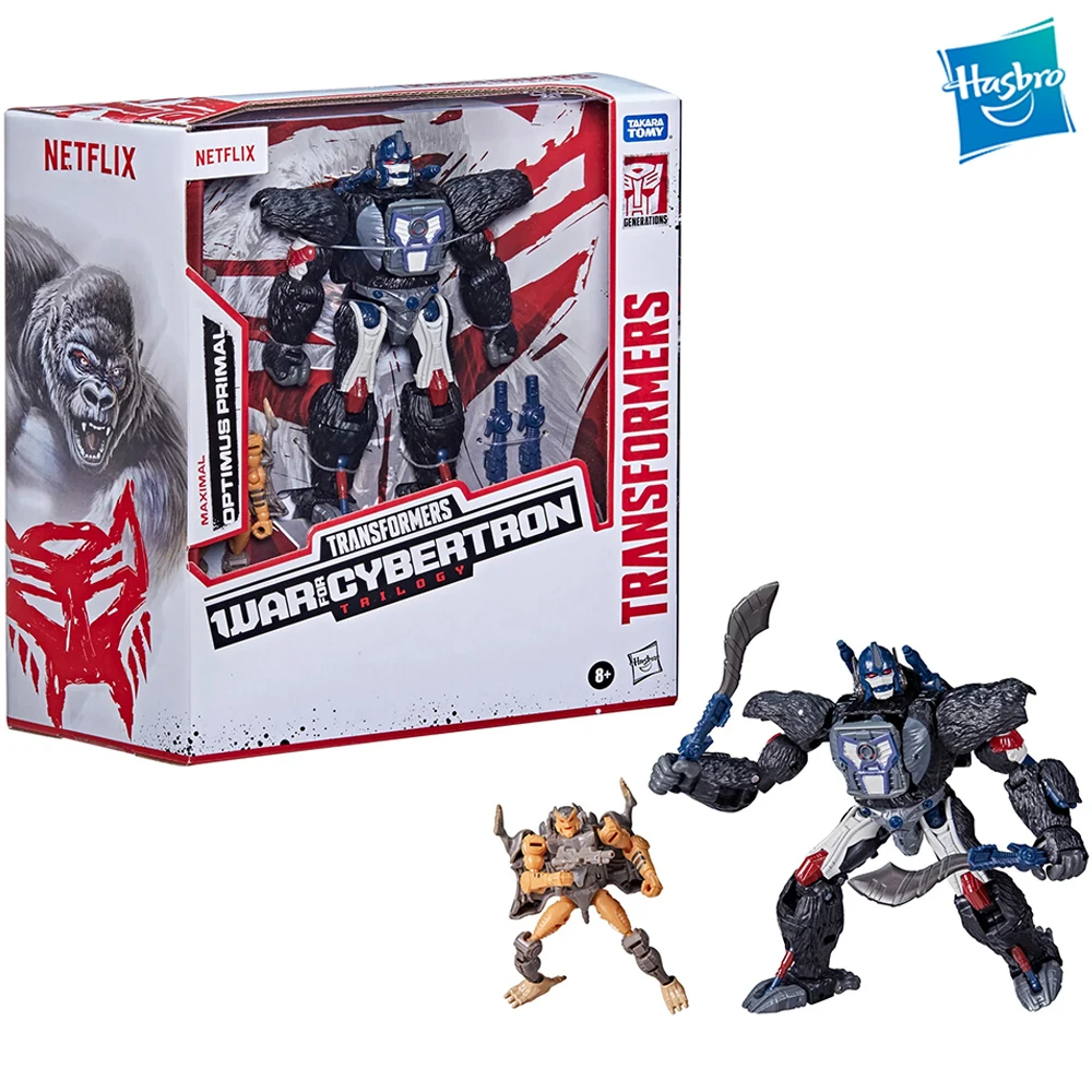 Оригинальная экшн-фигурка Hasbro Transformer War для Кибертрона, вдохновленная Optimus Primal и Rattrap, Коллекционная модель, подарки
Оригинальная экшн-фигурка Hasbro Transformer War для Кибертрона, вдохновленная Optimus Primal и Rattrap, Коллекционная модель, подарки