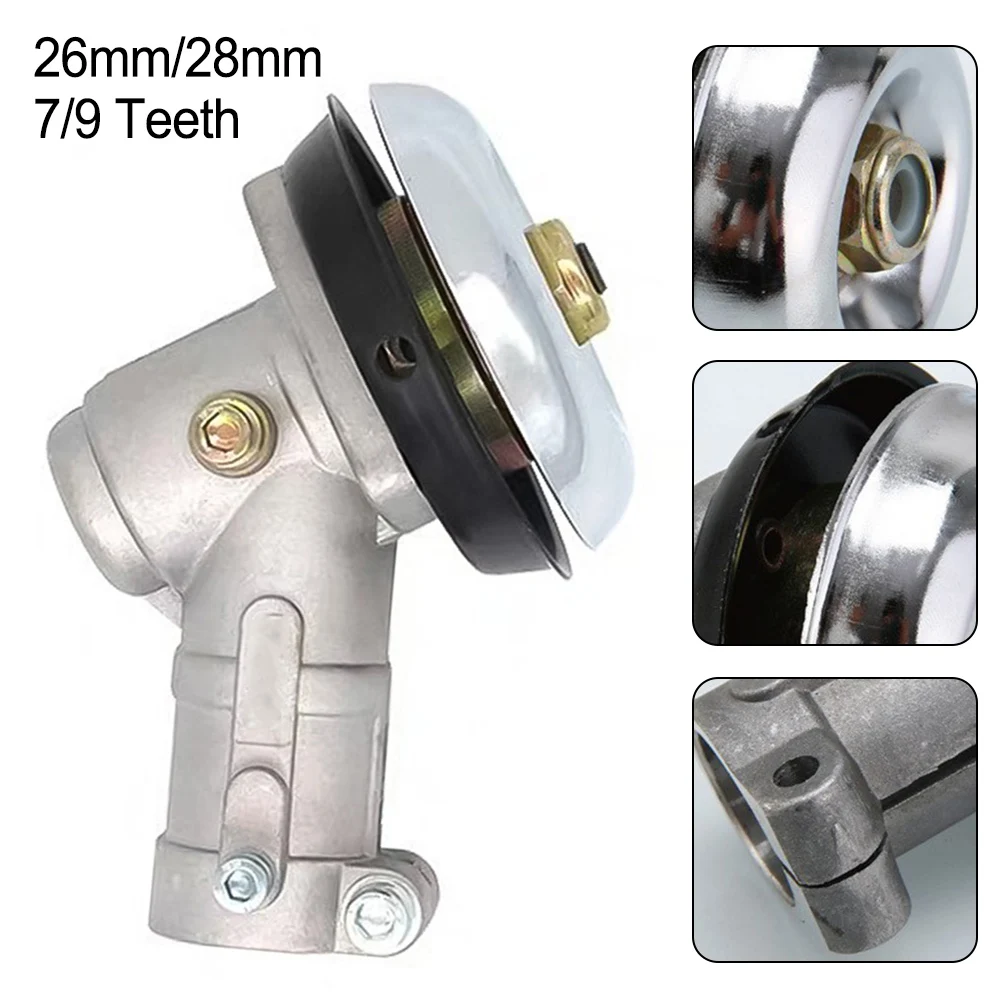1pc 26/28mm 7/9T Trimmer Gear Head Gearbox Brushcutter Grass Trimmer Replace Gear Head Lawn Mower Parts Gardening Power Tools
1pc 26/28mm 7/9T Trimmer Gear Head Gearbox Brushcutter Grass Trimmer Replace Gear Head Lawn Mower Parts Gardening Power Tools