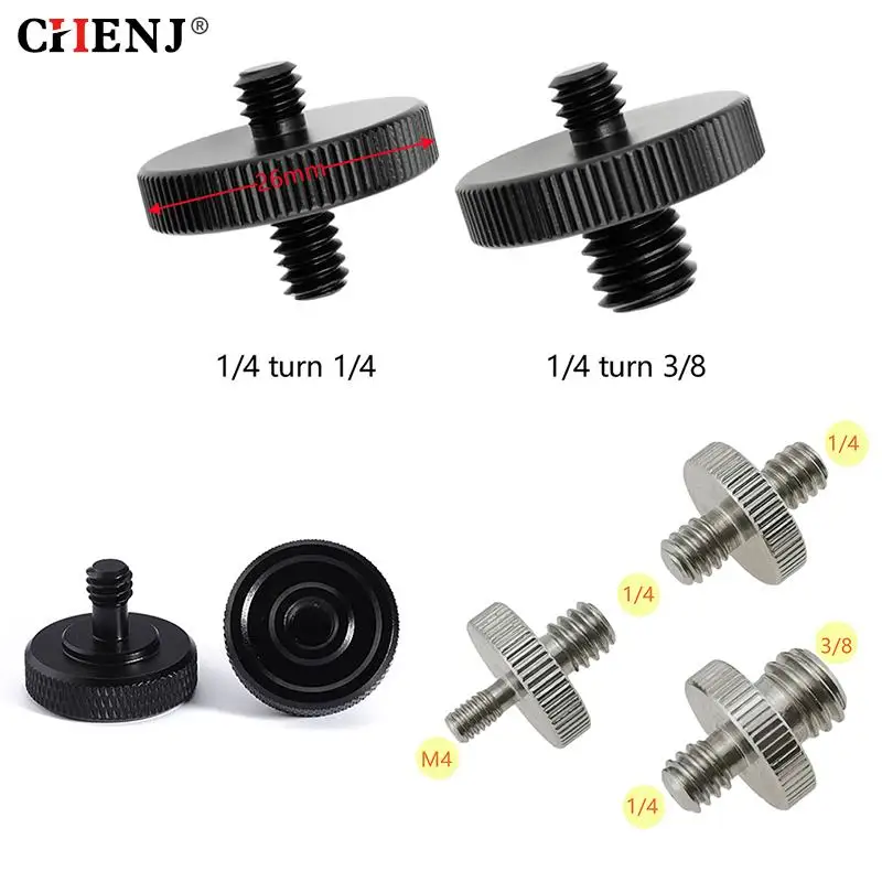 Mount Adapter Tripod Plate Screw Mount 1/4" 3/8" Male Female Thread Screw For Camera Flash Tripod Mic Metal Camera Accessories
Mount Adapter Tripod Plate Screw Mount 1/4" 3/8" Male Female Thread Screw For Camera Flash Tripod Mic Metal Camera Accessories