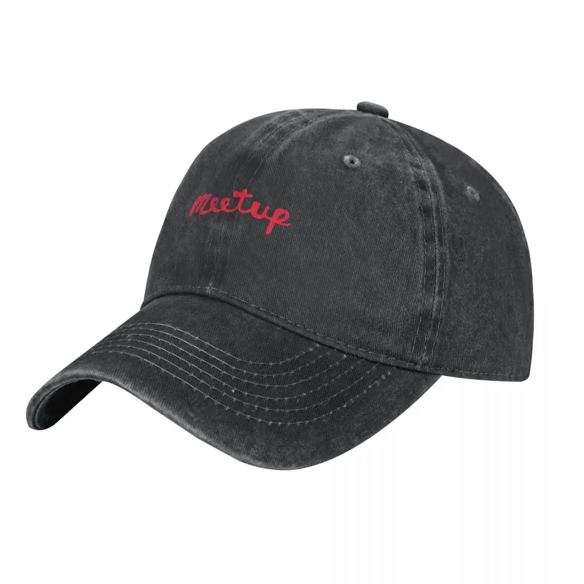 

Best Seller - Meetup Logo Merchandise Essential T-Shirt Cowboy Hat Military Tactical Cap Ball Cap Women's Beach Outlet Men's