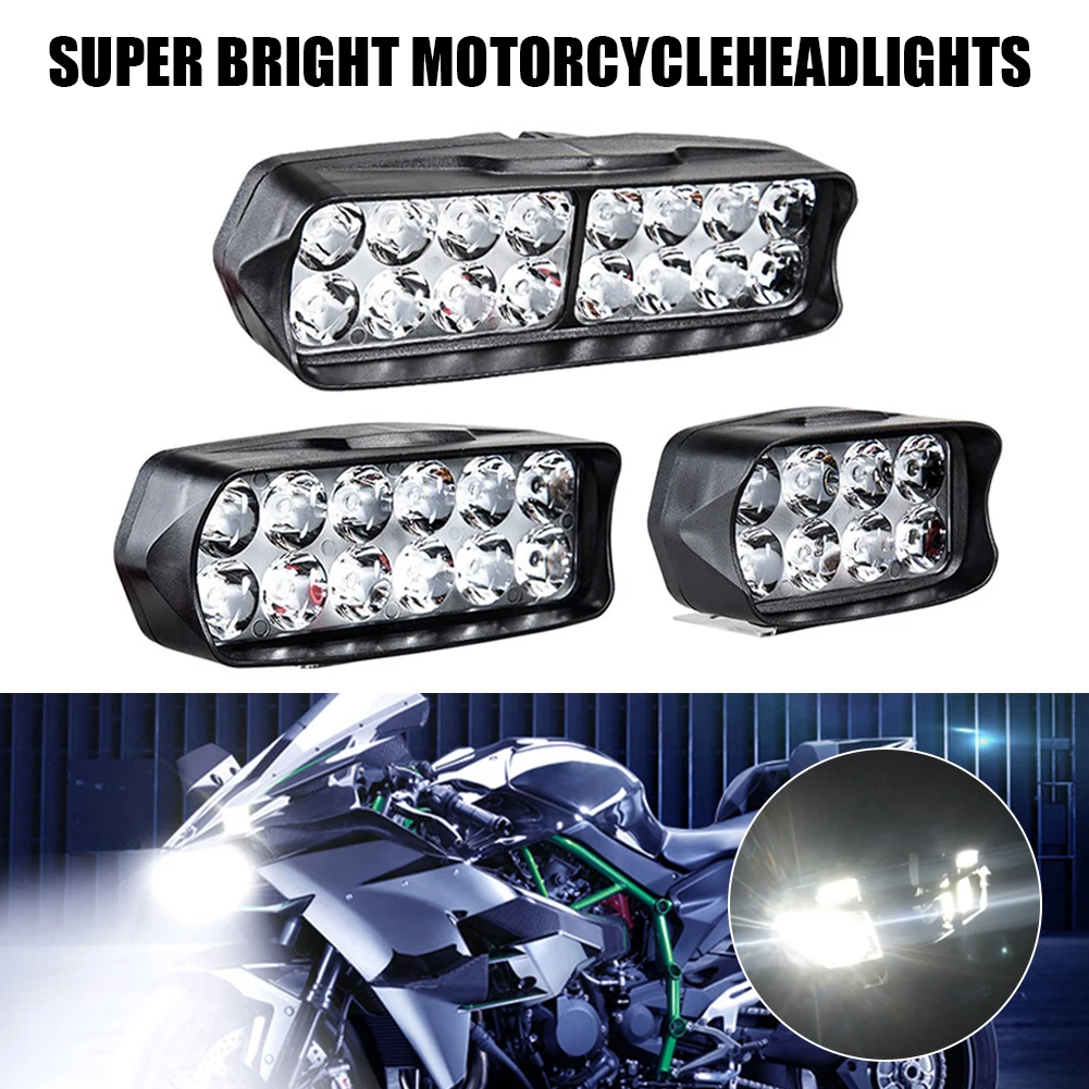 Motorcycle Headlight 8LED 12LED 16LED Light Bar Driving Spotlight Fog Light Waterproof Daytime Running Light for Car ATV UTV
Motorcycle Headlight 8LED 12LED 16LED Light Bar Driving Spotlight Fog Light Waterproof Daytime Running Light for Car ATV UTV