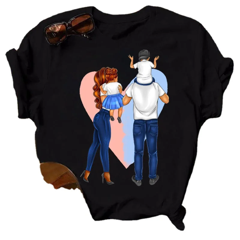Men's and Women's Tops New Women's Dad Mom Family Combination Crewneck Trend Fashion T-shirt Women Top Aesthetic Clothes
Men's and Women's Tops New Women's Dad Mom Family Combination Crewneck Trend Fashion T-shirt Women Top Aesthetic Clothes