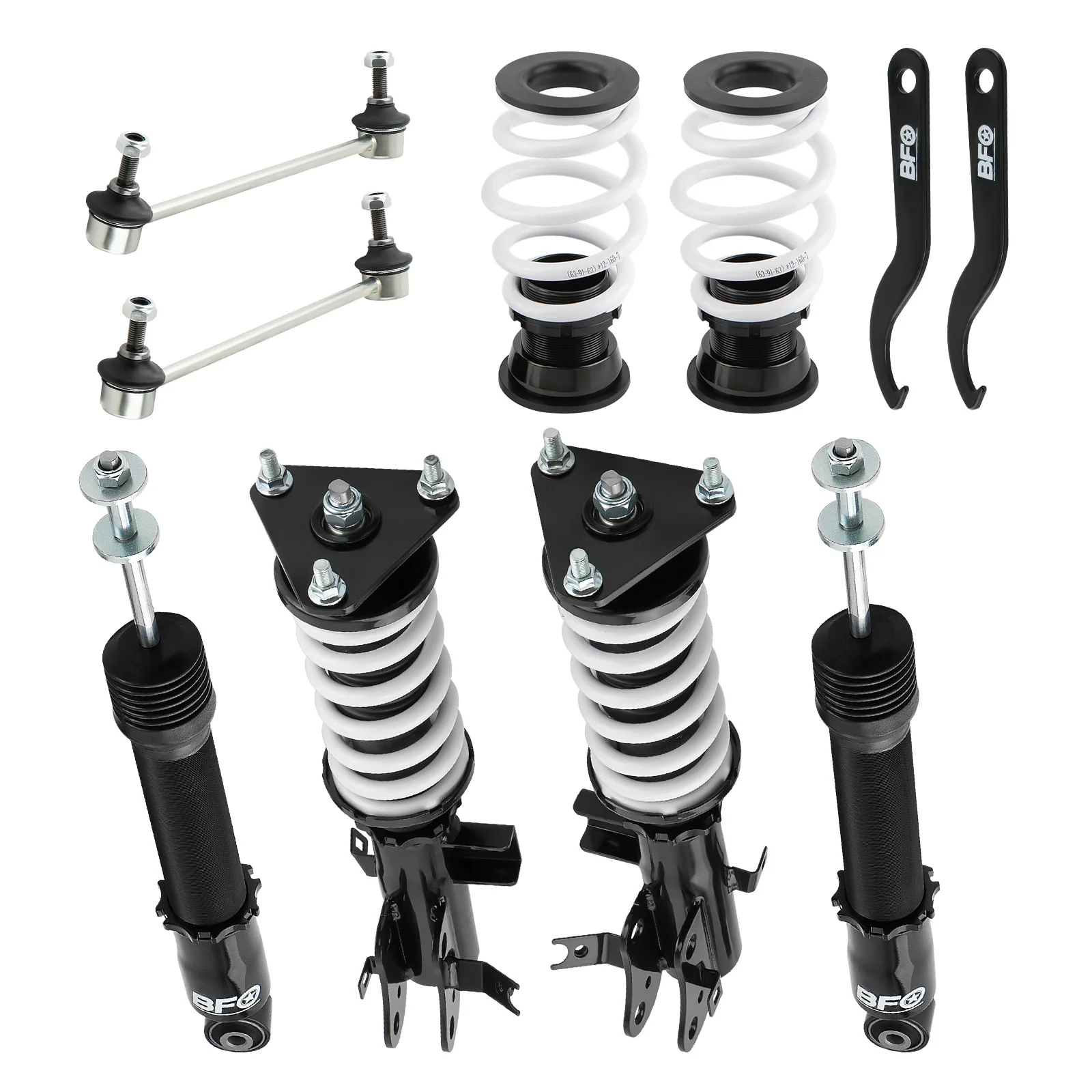 

BFO Coilovers Adjustable Suspension Lowering Kit For Honda Civic FG FB 2012-2015 Coilovers Shock Absorbers Suspension Kits