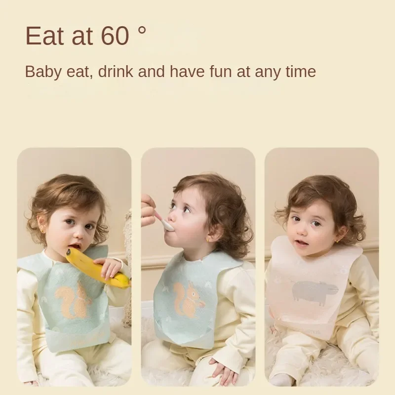 Waterproof Adjustable Food Feeding Supply Baby Bib Set With Food Catcher Disposable children's bib
Waterproof Adjustable Food Feeding Supply Baby Bib Set With Food Catcher Disposable children's bib