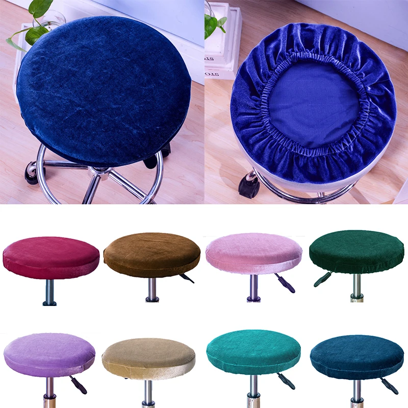 Thickened Round Stool Cover Chair Cover Thick Soft Comfortable Silver Fox Solid Color Round Swivel Chair Cover Home Supplies
Thickened Round Stool Cover Chair Cover Thick Soft Comfortable Silver Fox Solid Color Round Swivel Chair Cover Home Supplies
