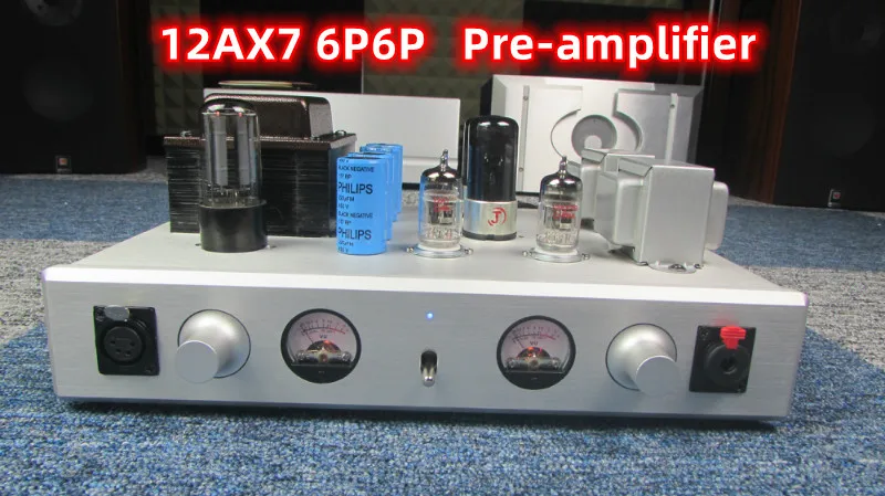 Новейшая вакуумная трубка 12AX7 6P6P, фототрансформатор, выходная трубка, предусилитель для наушников Marantz M7 и схема Wada Shigeru
Новейшая вакуумная трубка 12AX7 6P6P, фототрансформатор, выходная трубка, предусилитель для наушников Marantz M7 и схема Wada Shigeru