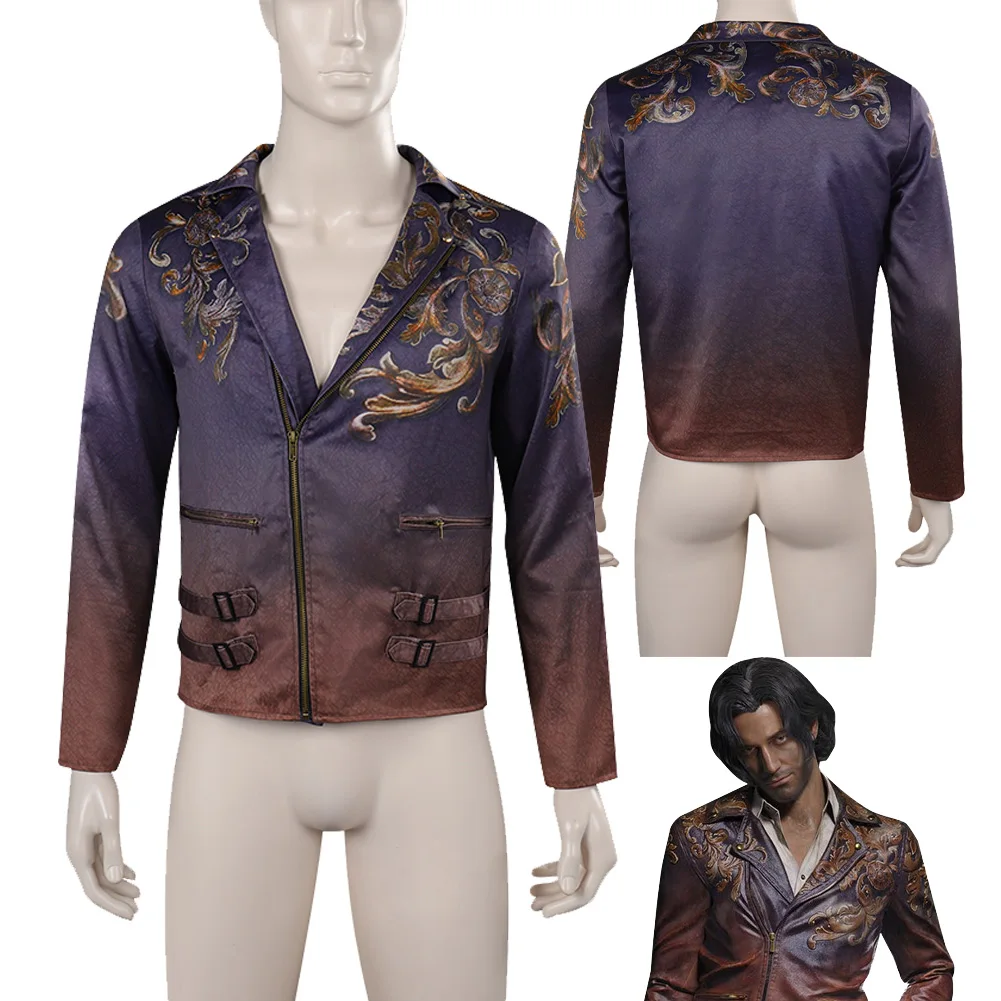 Evil Luis Serra Men Cosplay Costume Coat Outfits Resident 4 Halloween Carnival Party Suit Floral Print Jacket Fantasia Coat
Evil Luis Serra Men Cosplay Costume Coat Outfits Resident 4 Halloween Carnival Party Suit Floral Print Jacket Fantasia Coat