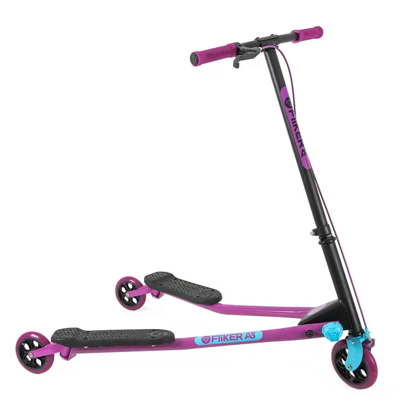 Y Fliker Air A3 Drifting Scooter, Swing Scooter for Boys and Girls Age 7+ Years (Purple 2)
Y Fliker Air A3 Drifting Scooter, Swing Scooter for Boys and Girls Age 7+ Years (Purple 2)