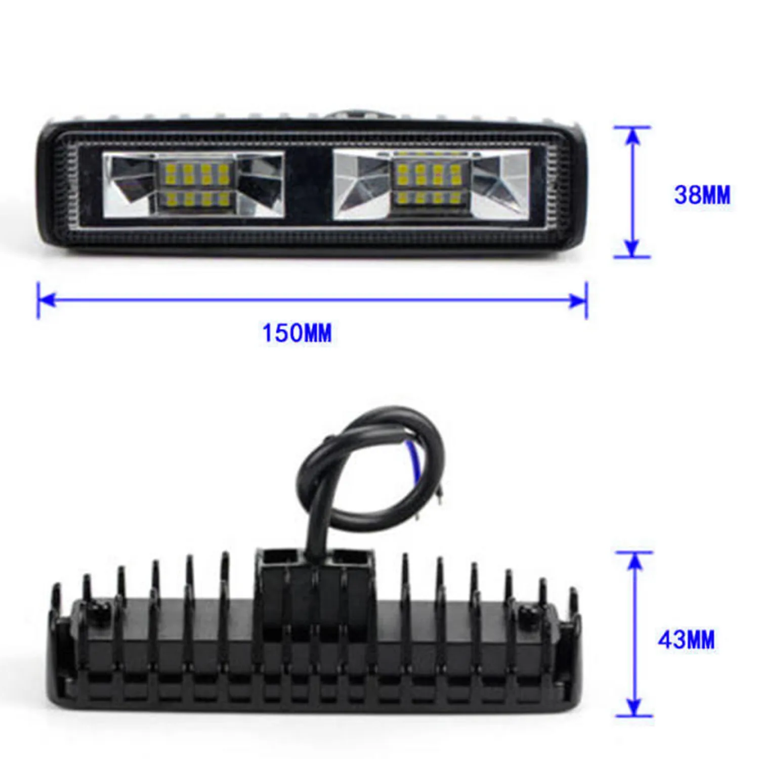 Universal Professional Fog Light 48W 12V 16LED Car Work Bar Spot Beam Driving Lamp For SUV Off-Road Latest Durable
Universal Professional Fog Light 48W 12V 16LED Car Work Bar Spot Beam Driving Lamp For SUV Off-Road Latest Durable