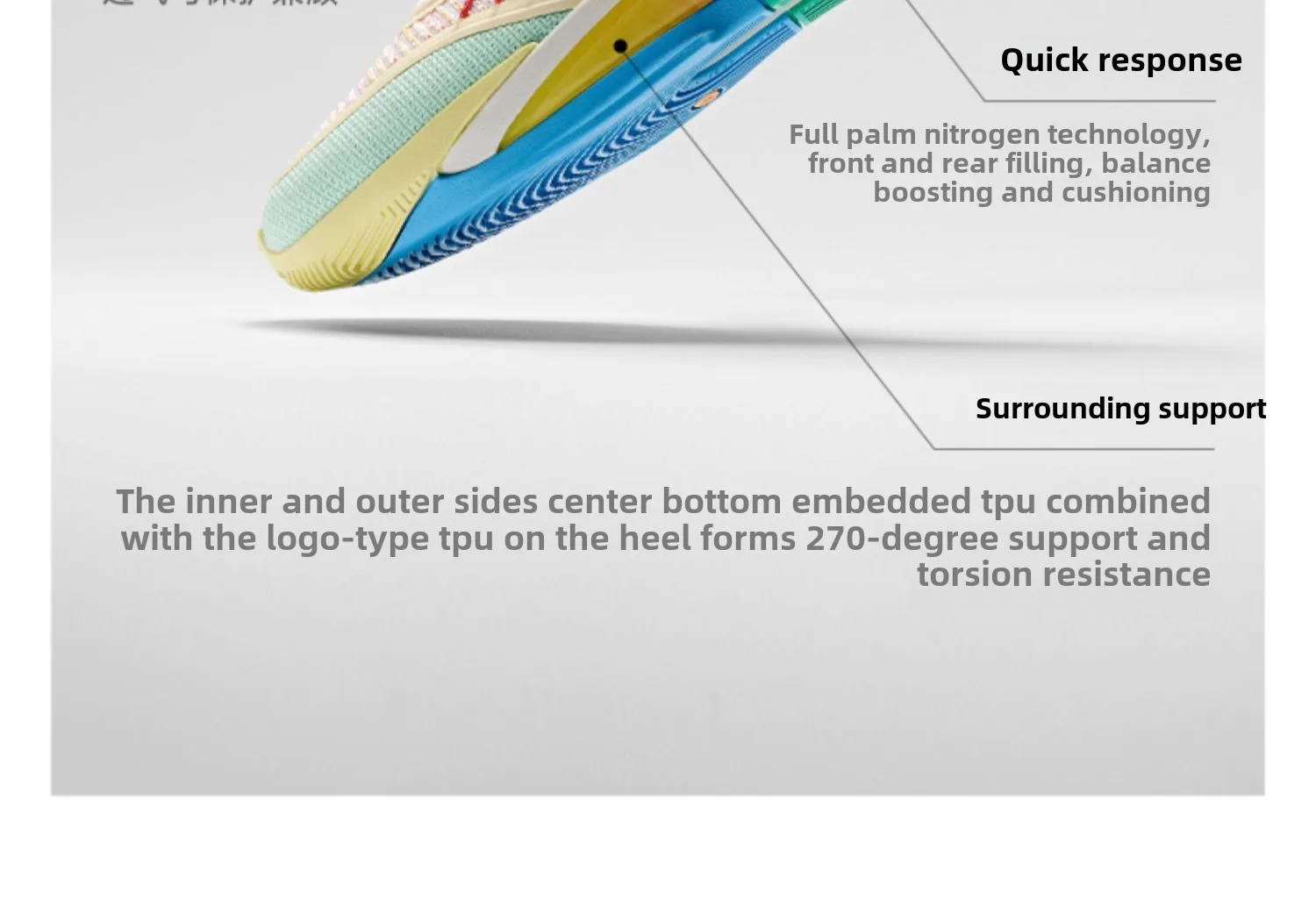Anta KT10Shu Nitrogen Technology Professional Basketball Shoes Support Non-slip Actual Combat Low-top Carbon Board Basketball Anta KT10Shu Nitrogen Technology Professional Basketball Shoes Support Non-slip Actual Combat Low-top Carbon Board Basketball