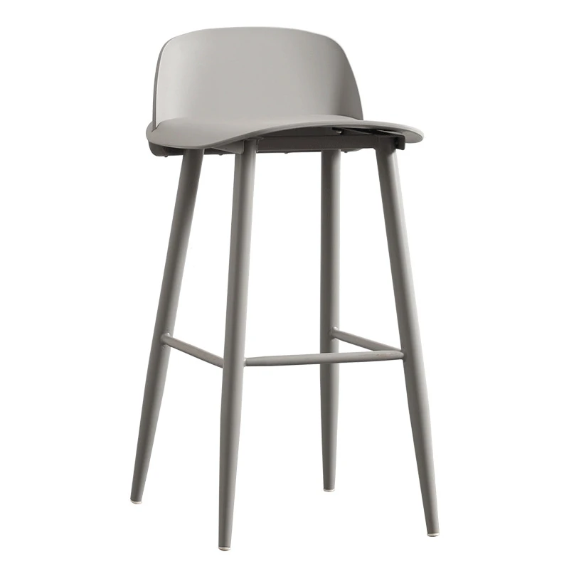 

Нордический барный стул для дома, современный простой высокий стул, акриловая спинка, Интернет-знаменитости, молочный чай, магазин, кафе, бар, стул