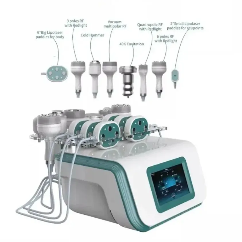 Salon Slimming Portable R-F Lipo Laser Suction Health Care Body Slimming 40K Cavitation Machine
Salon Slimming Portable R-F Lipo Laser Suction Health Care Body Slimming 40K Cavitation Machine
