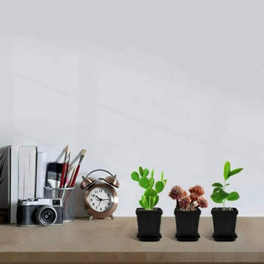 10 Pcs Multi Square Nursery Flower Pots Plastic Succulent Pots With Nursery 5 Colors Avilable Planters For Succulent Plants
10 Pcs Multi Square Nursery Flower Pots Plastic Succulent Pots With Nursery 5 Colors Avilable Planters For Succulent Plants