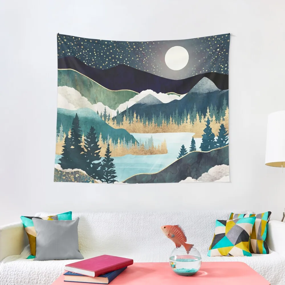 

Star Lake Tapestry aesthetic room decors room decor for girls wall tapestries