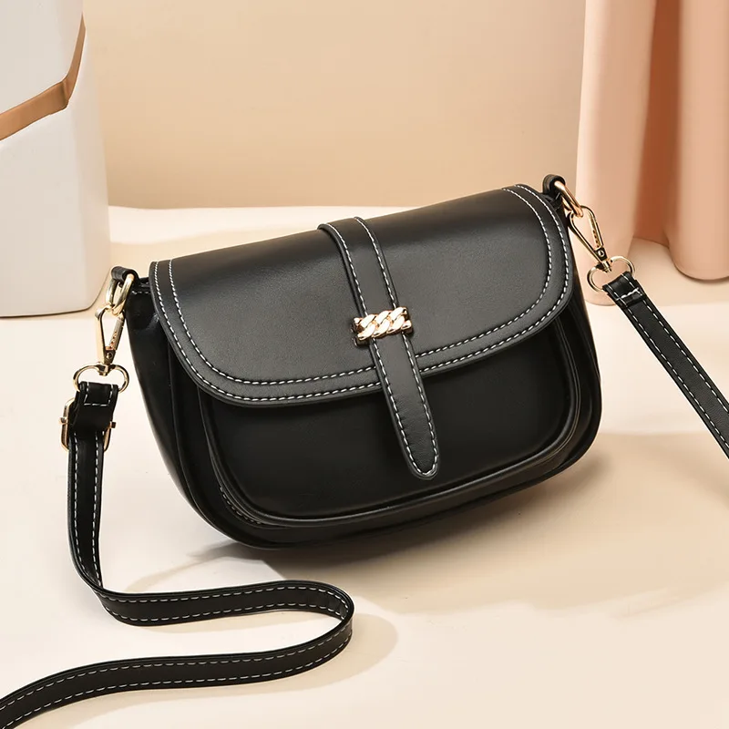 

MONNET CAUTHY New Bags for Women Concise Leisure Flap Bag Solid Color Black White Khaki Red Grey Apricot Crossbody Bags