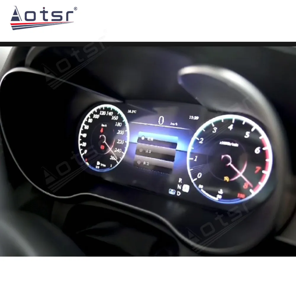 The Lastest Digital Cluster Instrument For Mercedes Benz GLA 2015-2019 12.3" Screen Virtual Cockpit Speedmeter Dashboard Panel
The Lastest Digital Cluster Instrument For Mercedes Benz GLA 2015-2019 12.3" Screen Virtual Cockpit Speedmeter Dashboard Panel